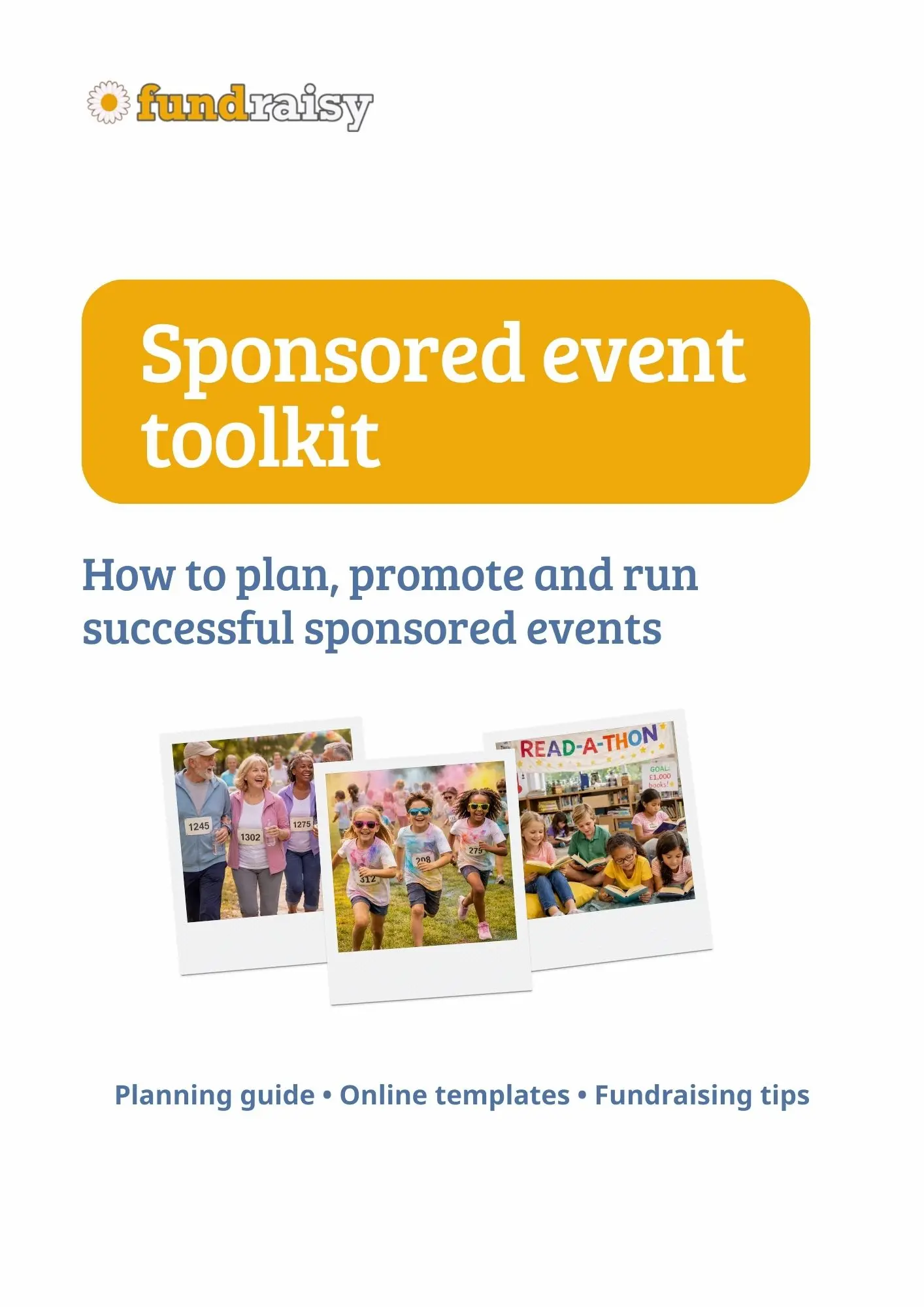 Free PTA Sponsored Event Toolkit from Fundraisy